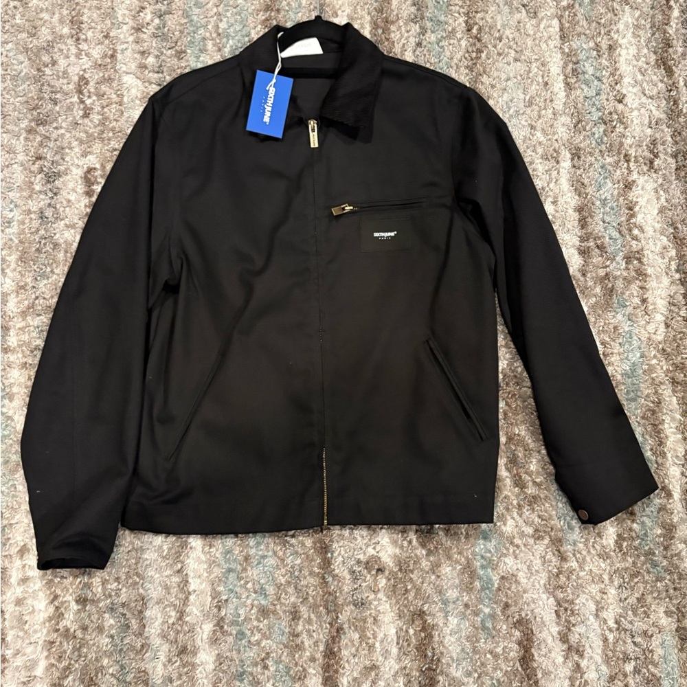 SIXTHJUNE BLACK ZIPUP JACKET